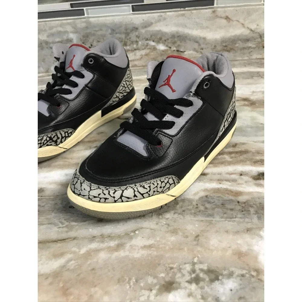 Nike Air Jordan 3 Retro PS 2011 429487-010 Youth Size 3Y Read Description!!
